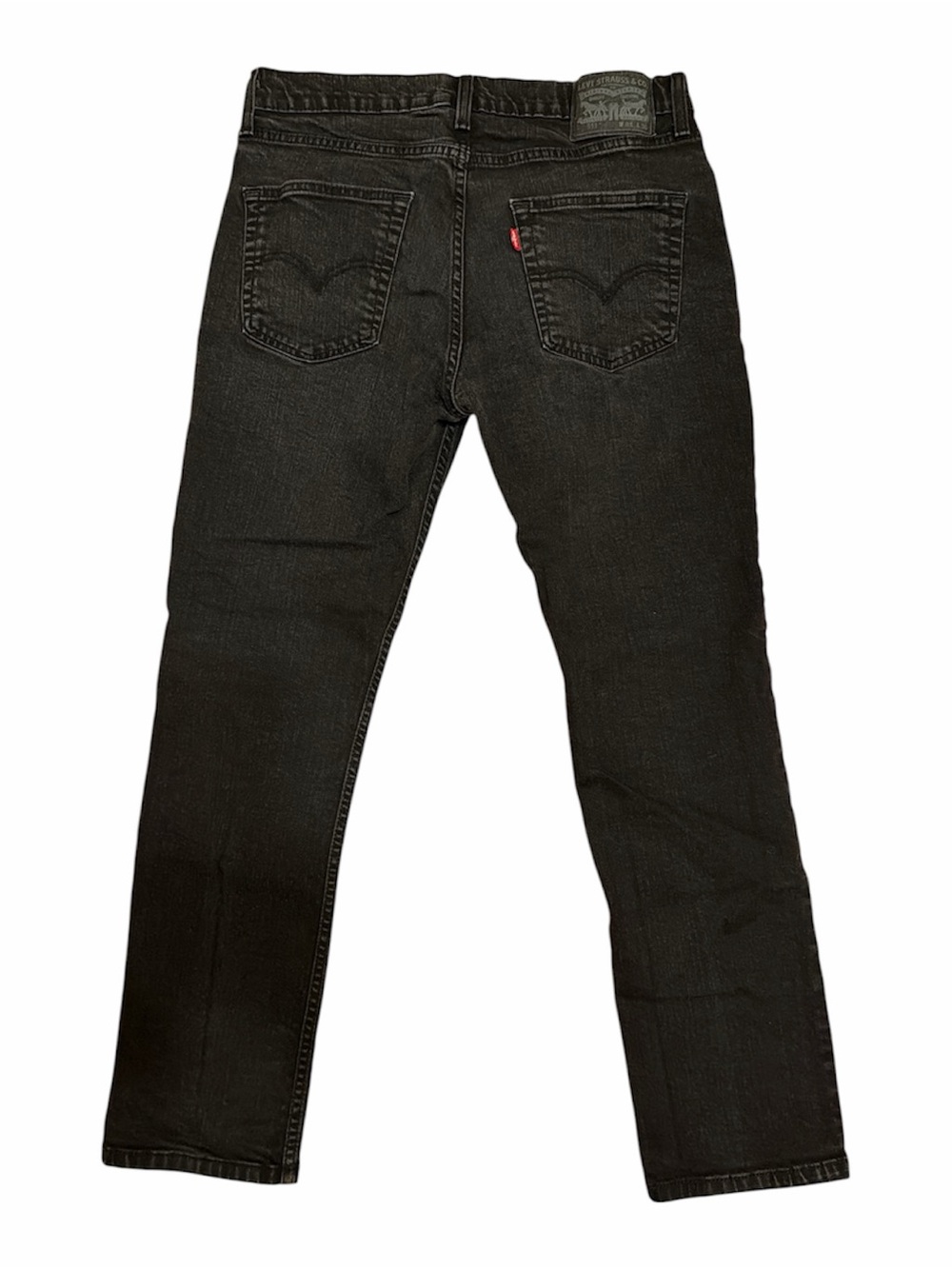 Levi's Men's 511 Slim Straight Jeans - Black 34 x 30 - Picture 3 of 3
